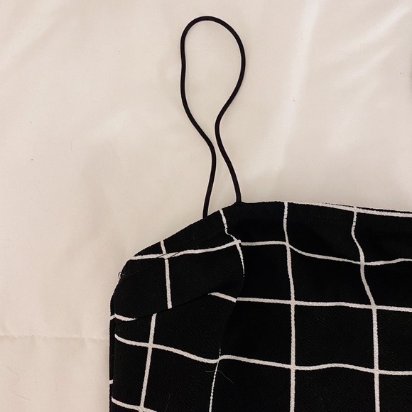 ☼ black & white bodycon dress - Picture 6 of 8